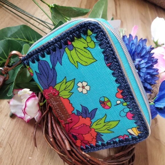 Sakroots floral lined clutch - Picture 3 of 8
